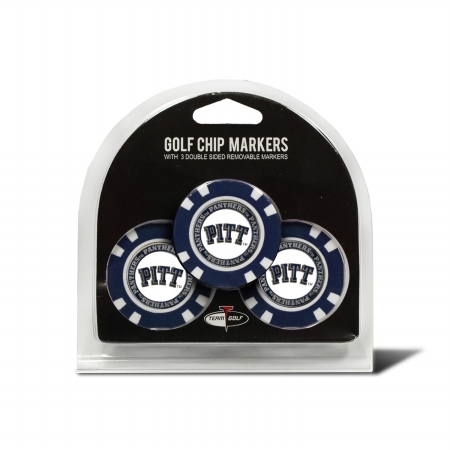 23788 University of Pittsburgh Golf Chip - Pack of 3