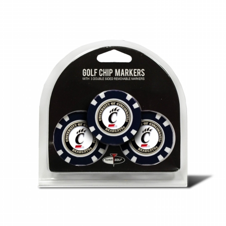 24088 University of Cincinnati Golf Chip - Pack of 3