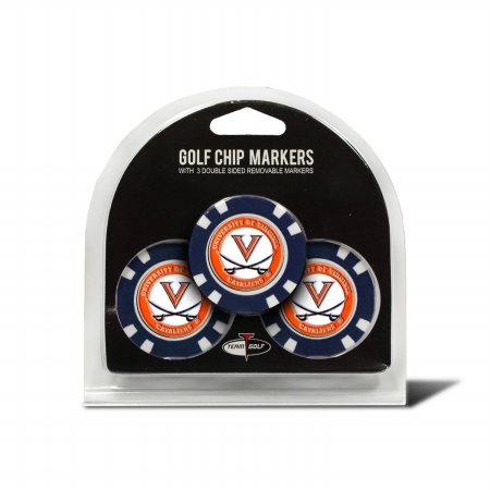 25488 University of Virginia Golf Chip - Pack of 3
