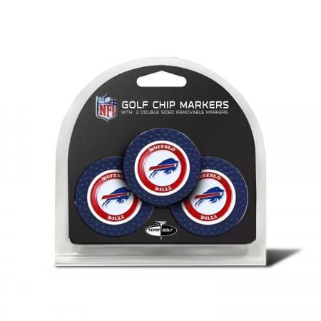 Picture of TEAM GOLF 30388 Buffalo Bills Golf Chip - Pack of 3
