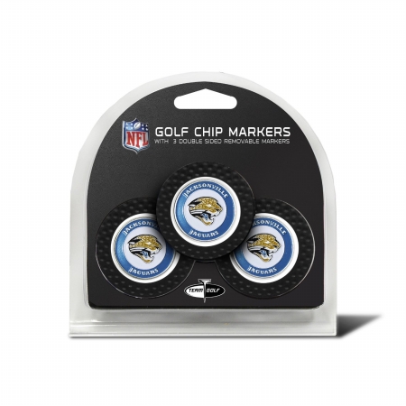 31388 Jacksonville Jags Golf Chip - Pack of 3