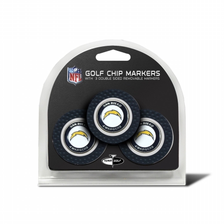 San Diego Chargers Golf Chip - Pack of 3