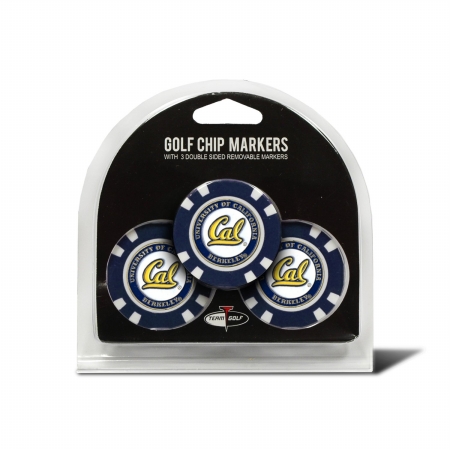 Cal-Berkeley Golf Chip - Pack of 3