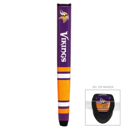 Minnesota Vikings Logo Golf Putter Grip
