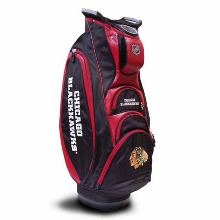Picture of TEAM GOLF 13573 Chicago Blackhawks Victory Cart Bag