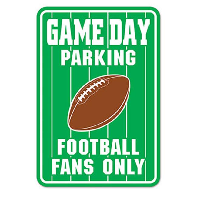 Beistle 54660 Game Day Parking Sign Pack Of 24