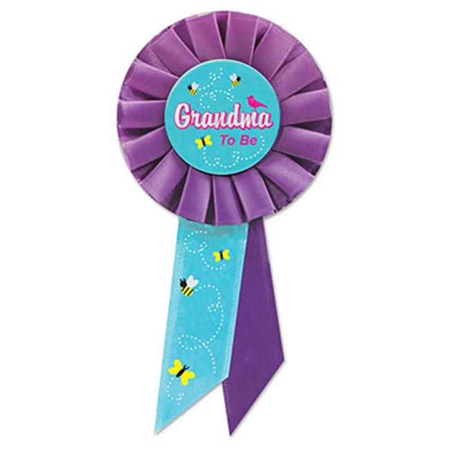 Beistle RS510 Grandma To Be Rosette- Pack Of 6
