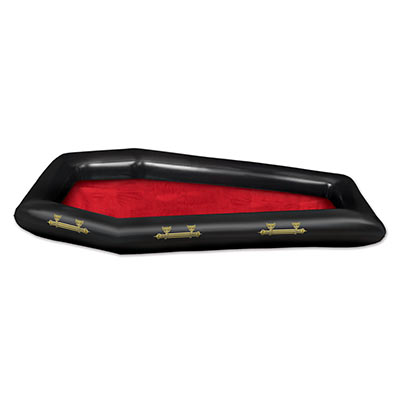 Beistle  Inflatable Coffin Buffet Cooler, Pack Of 6