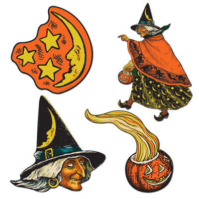 Picture of Beistle 01187 Halloween Cutouts&#44; Pack Of 12