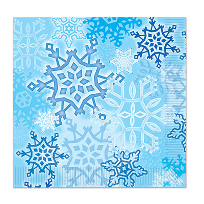 Picture of Beistle 20938 Snowflake Luncheon Napkins&#44; Pack Of 12