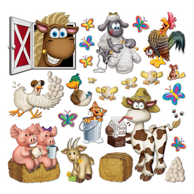 DDI 1906215 Farm Animal Props Case of 12