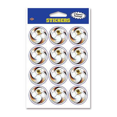 Picture of Beistle 54050-GER Stickers - Germany- Pack Of 12