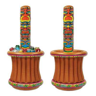 Picture of Beistle 54078 Inflatable Tiki Totem Cooler- Pack Of 6