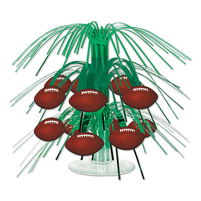 Picture of Beistle 54104 Football Mini Cascade Centerpiece- Pack Of 12