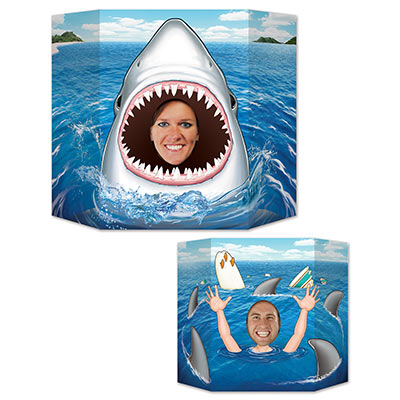 Picture of Beistle 54289 Shark Photo Prop- Pack Of 6