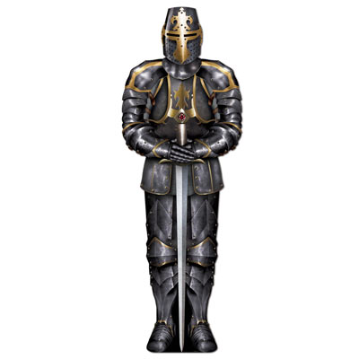 Picture of Beistle 54527 Jointed Black Knight- Pack Of 12