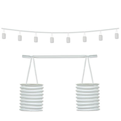DDI 1907489 Lantern Garland Case of 6