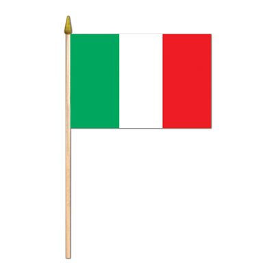 Picture of Beistle 57521 Italian Flag - Rayon- Pack Of 12
