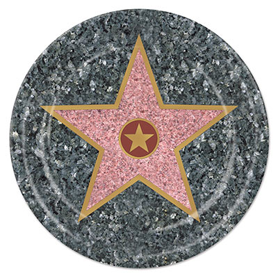 Picture of Beistle 58068 7 in. Star Plates- Pack Of 12