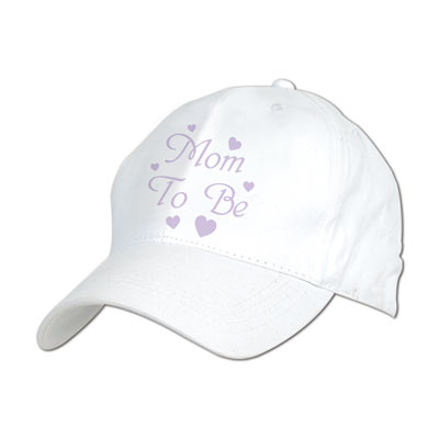 Picture of Beistle 60272 Embroidered Mom To Be Cap- Pack Of 12