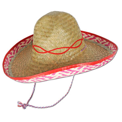 Picture of Beistle 60623 Sombrero&#44; Pack Of 48