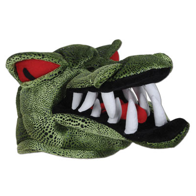 DDI 1907105 Plush Crocodile Hat Case of 6