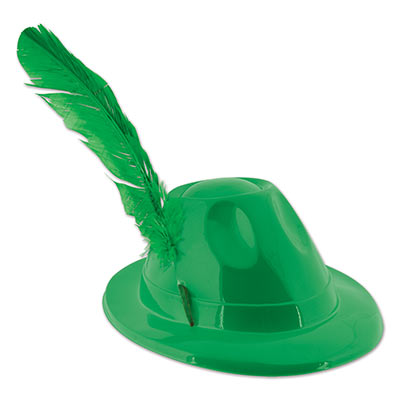 Picture of Beistle 66069-G Plastic Alpine With Feather&#44; Pack Of 48