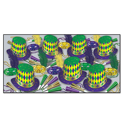 DDI 1908165 Mardi Gras Assorted for 50
