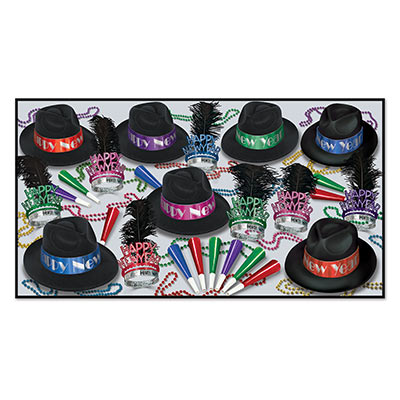 Picture of Beistle 86162-50 Chicago In Color Assorted For 50