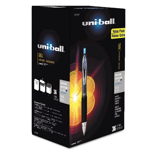 Sanford SAN Uni-Ball 207 Pen - 7 mm.- Blue