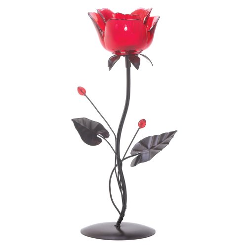 Picture of Home Locomotion 10013920 Romantic Rose Votive Holder