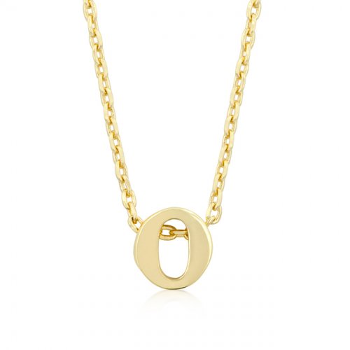 Picture of Icon Bijoux P11409G-V00-O Golden Initial O Pendant