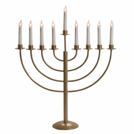 Picture of GiftMark EM-620.-G Gold Color Electric Menorah