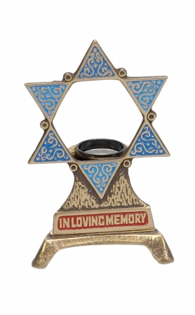 Picture of GiftMark L-980 Electric  Yahrzeit Memorial Holder with bulb