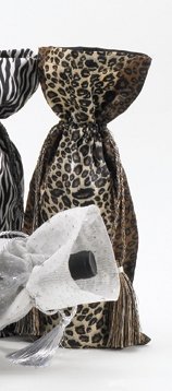 Picture of Joann Marie Designs IBT6X15LEO2 Printed Wine Bag - Leopard Pack of 12