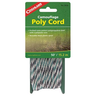 Polypropylene Cord- 50 ft. - Camouflage