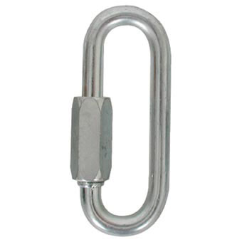 Quick Link 8 mm. Long Steel- Strength 25Kn