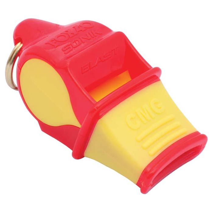 Sonik Blast Cmg Whistle - Red & Yellow