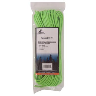 Paracord- Neon Green- 50 ft.