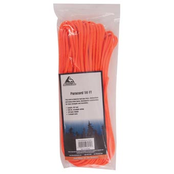 Paracord- Neon Orange- 50 ft.