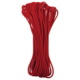 Paracord- Red- 100 ft.
