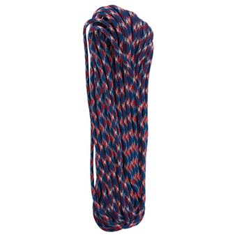 Paracord- Red-White-Blue- 100 ft.