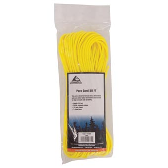 Paracord 50 ft. - Yellow
