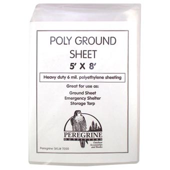 Poly Ground Sheet 5 x 8