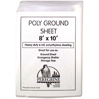 Poly Ground Sheet 8 x 10