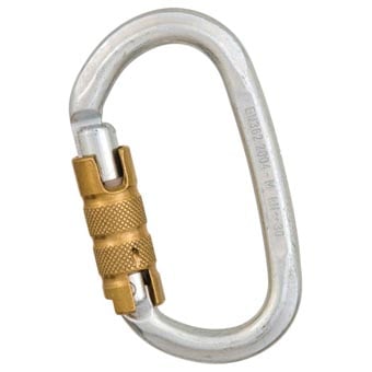 Steel Heavy Duty Key Lock Oval Carabiner