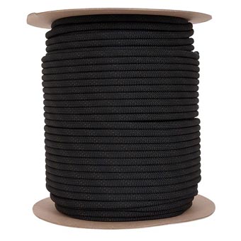 Picture of 0.37 in. x 600 ft. Abc Static Rope&#44; Black