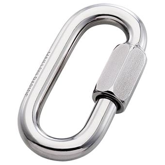 Steel Quick Link Std Plated, 8 mm.