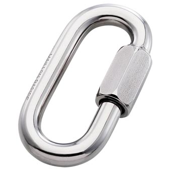 Steel Quick Link Std Zicral Plated- 10 mm.