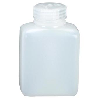Picture of Hdpe Square Narrow Mouth Bottle - 2 Oz.